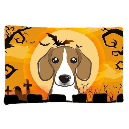 Carolines Treasures Carolines Treasures BB1797PILLOWCASE Halloween Beagle Fabric Standard Pillowcase BB1797PILLOWCASE